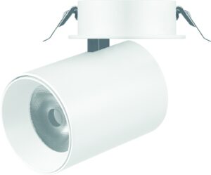 Spotlight LOEB 12W Empotrable Blanco Perspectiva Paint