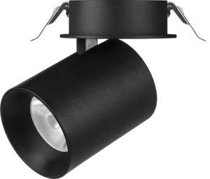 Spotlight LOEB 12W Empotrable Negro Perspectiva